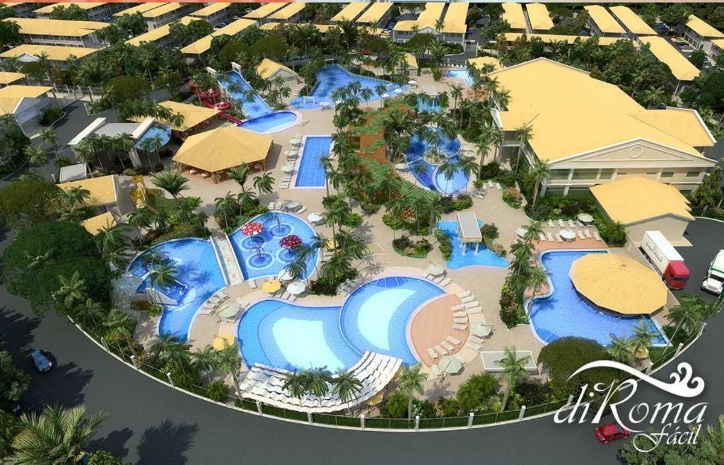 Lacqua Diroma Apartamento Completo Com Fogao, Geladeira, Micro-Ondas, Piscina 24H, Acomoda Ate 5 Pessoas Калдас Новас Екстериор снимка