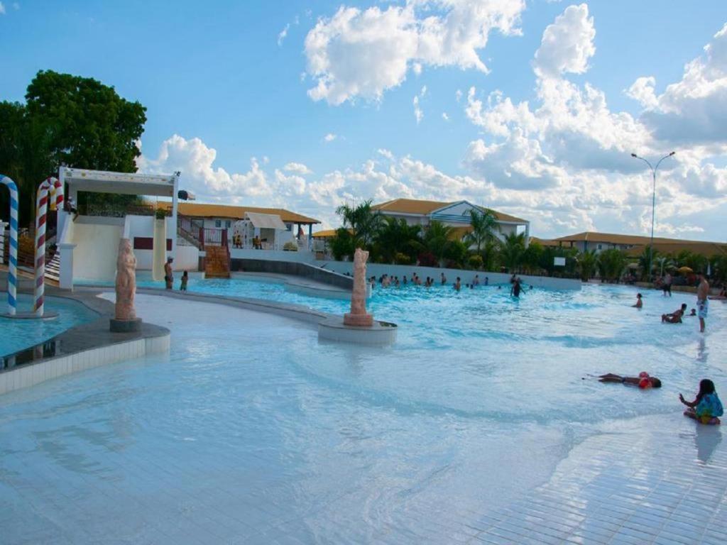 Lacqua Diroma Apartamento Completo Com Fogao, Geladeira, Micro-Ondas, Piscina 24H, Acomoda Ate 5 Pessoas Калдас Новас Екстериор снимка
